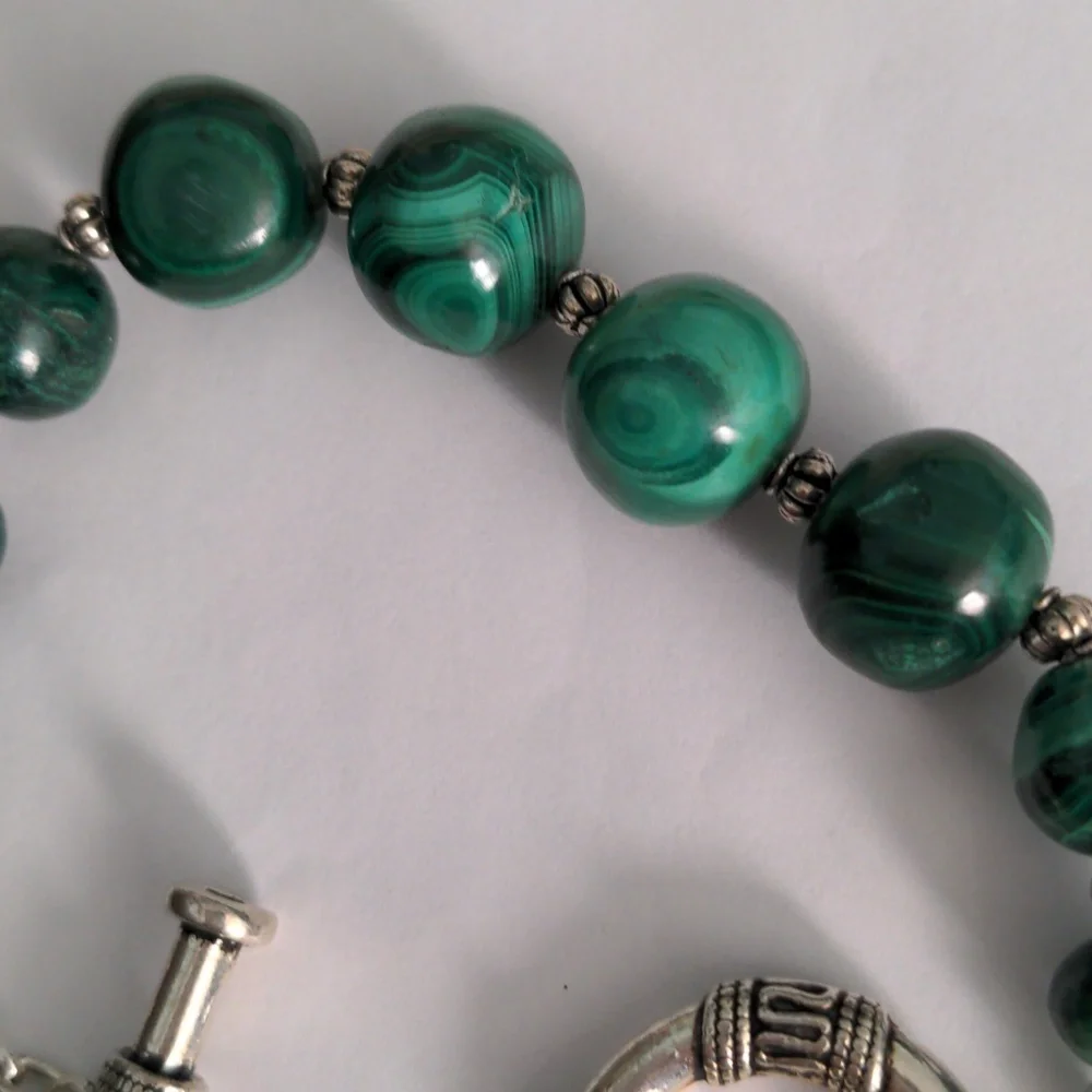 Hand Crafted new malachite